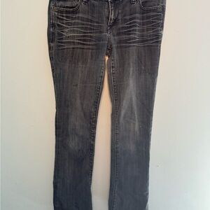 Express Blue Straight Leg Jeans Classic Style